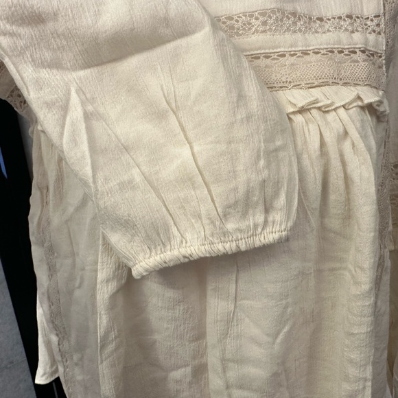 AE High-Neck Babydoll Blouse - Picture 5 of 11